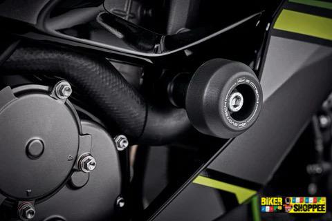 KAWASAKI NINJA ZX6R REPLICA EVOTECH FRAME SLIDERS