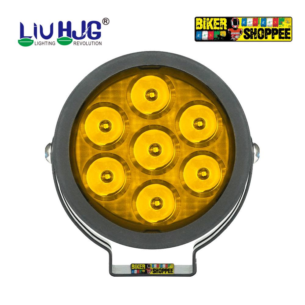 LIU HJG 7 LED ROUND FOG LIGHT 70WATT PAIR