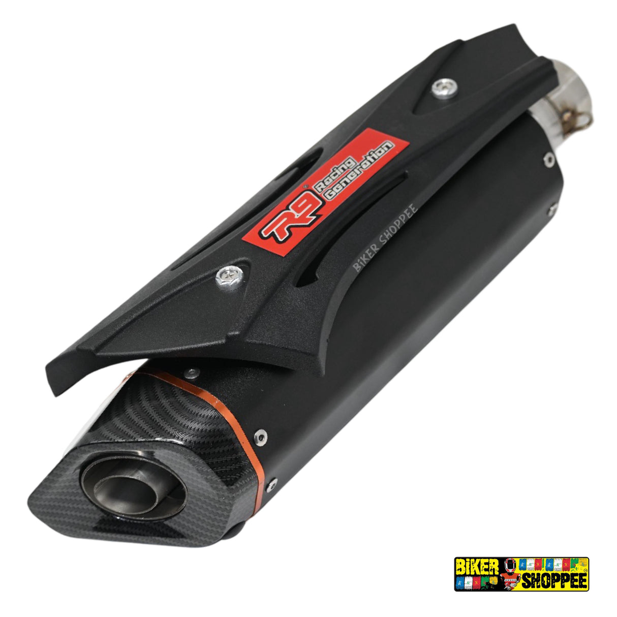 R9 EXHAUST BLACK