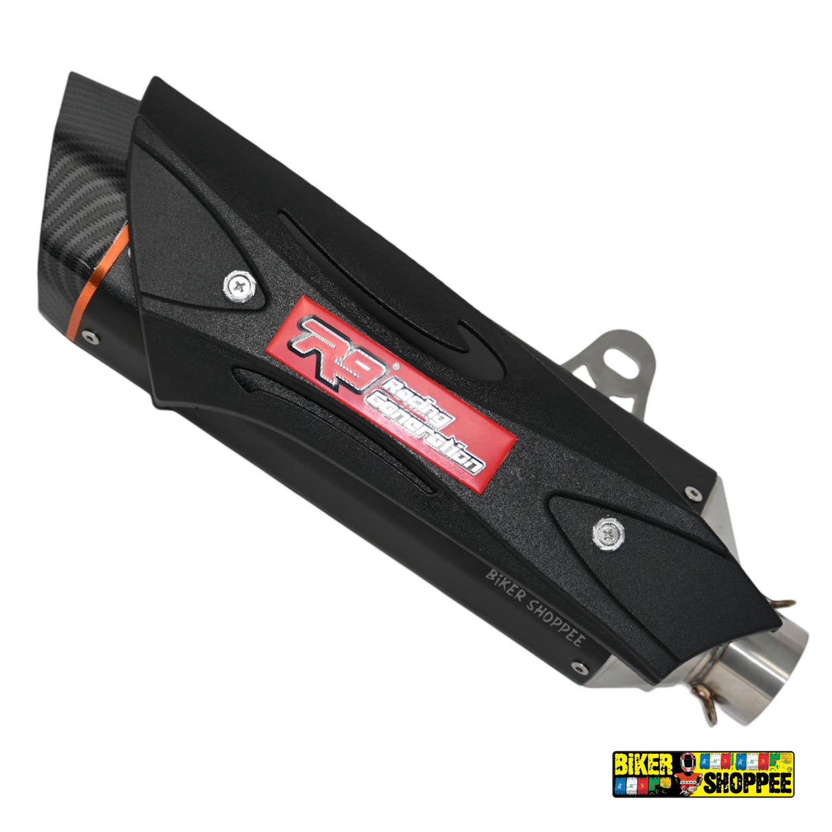 R9 EXHAUST BLACK