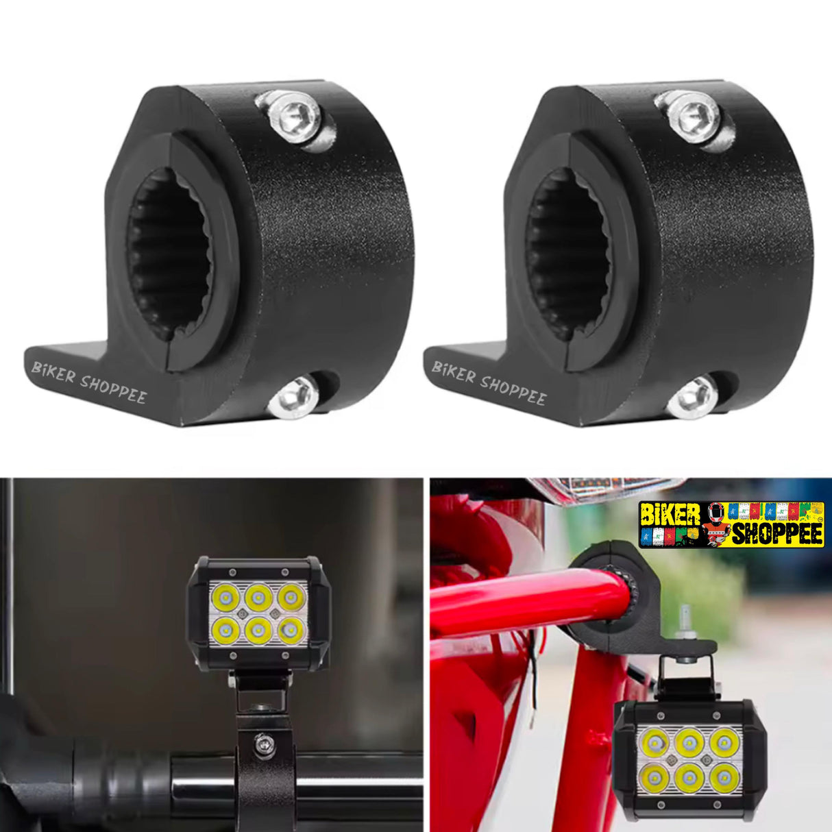 UNIVERSAL FOG LIGHT MOUNT PAIR