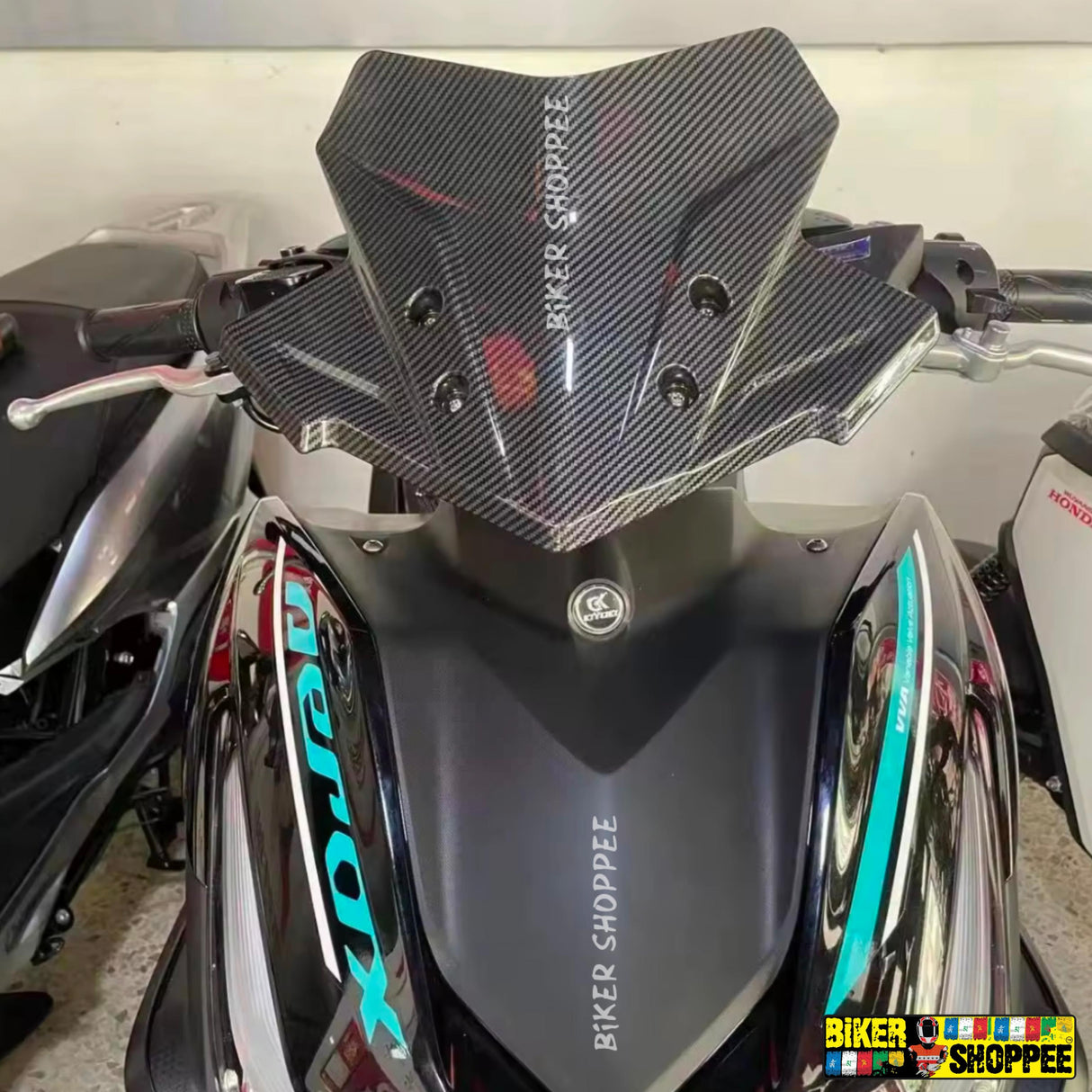 AEROX 155 CARBON FLY VISOR