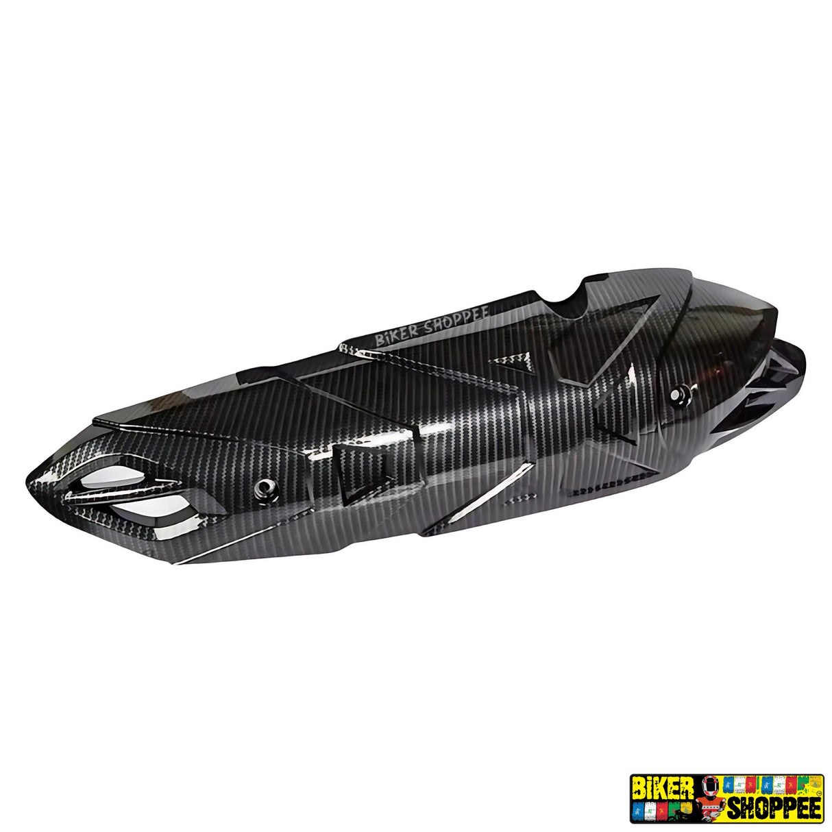 AEROX 155 CARBON EXHAUST COVER