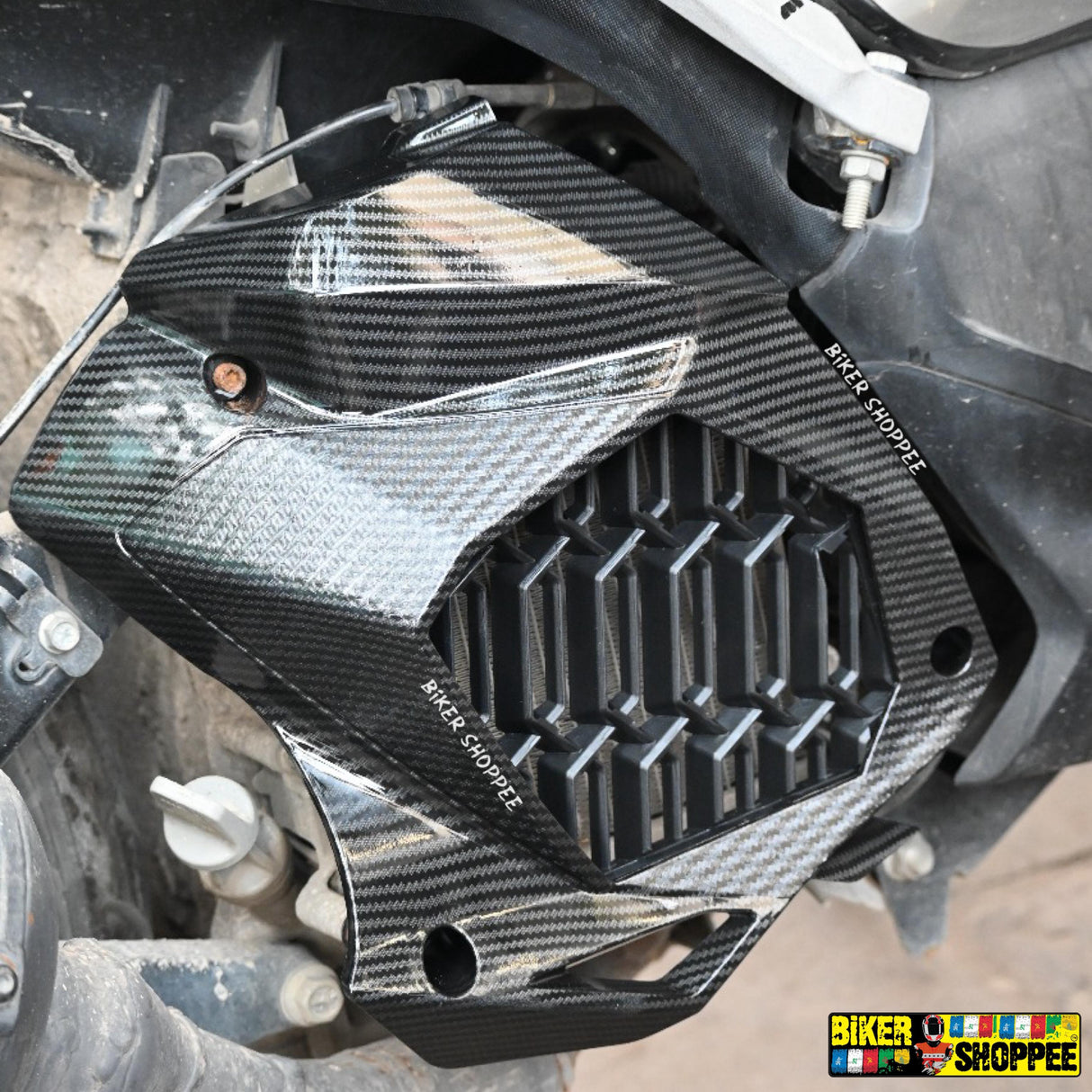 AEROX 155 CARBON RADIATOR COVER 2.0