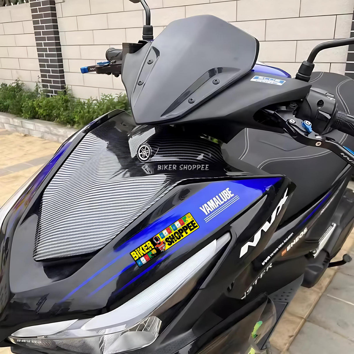 AEROX 155 CARBON FRONT WIND NOSE PANEL COVER