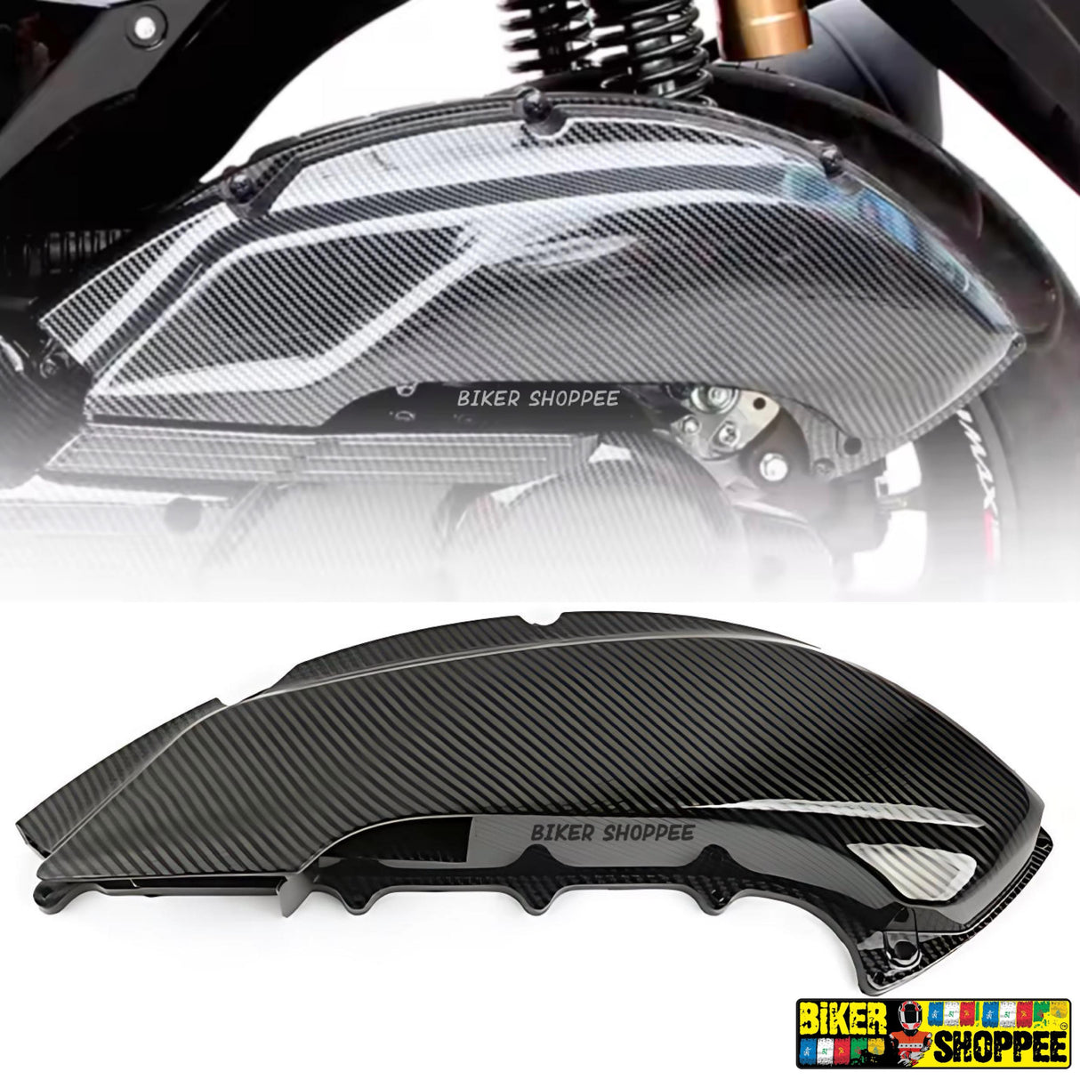 AEROX 155 CARBON AIR FILTER COVER