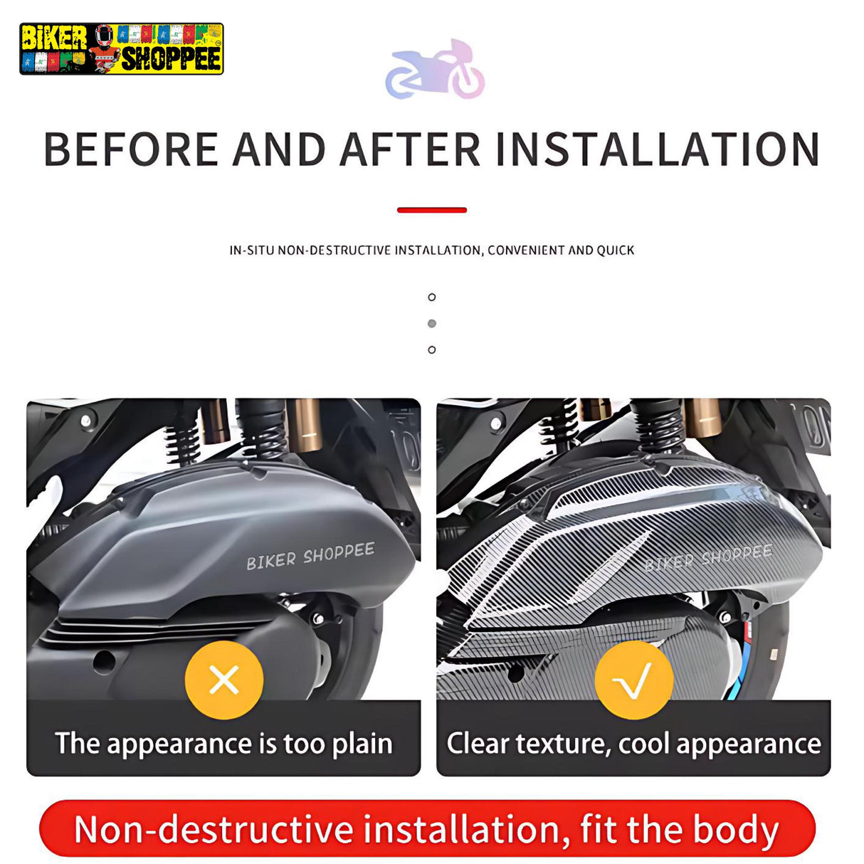 AEROX 155 CARBON AIR FILTER COVER