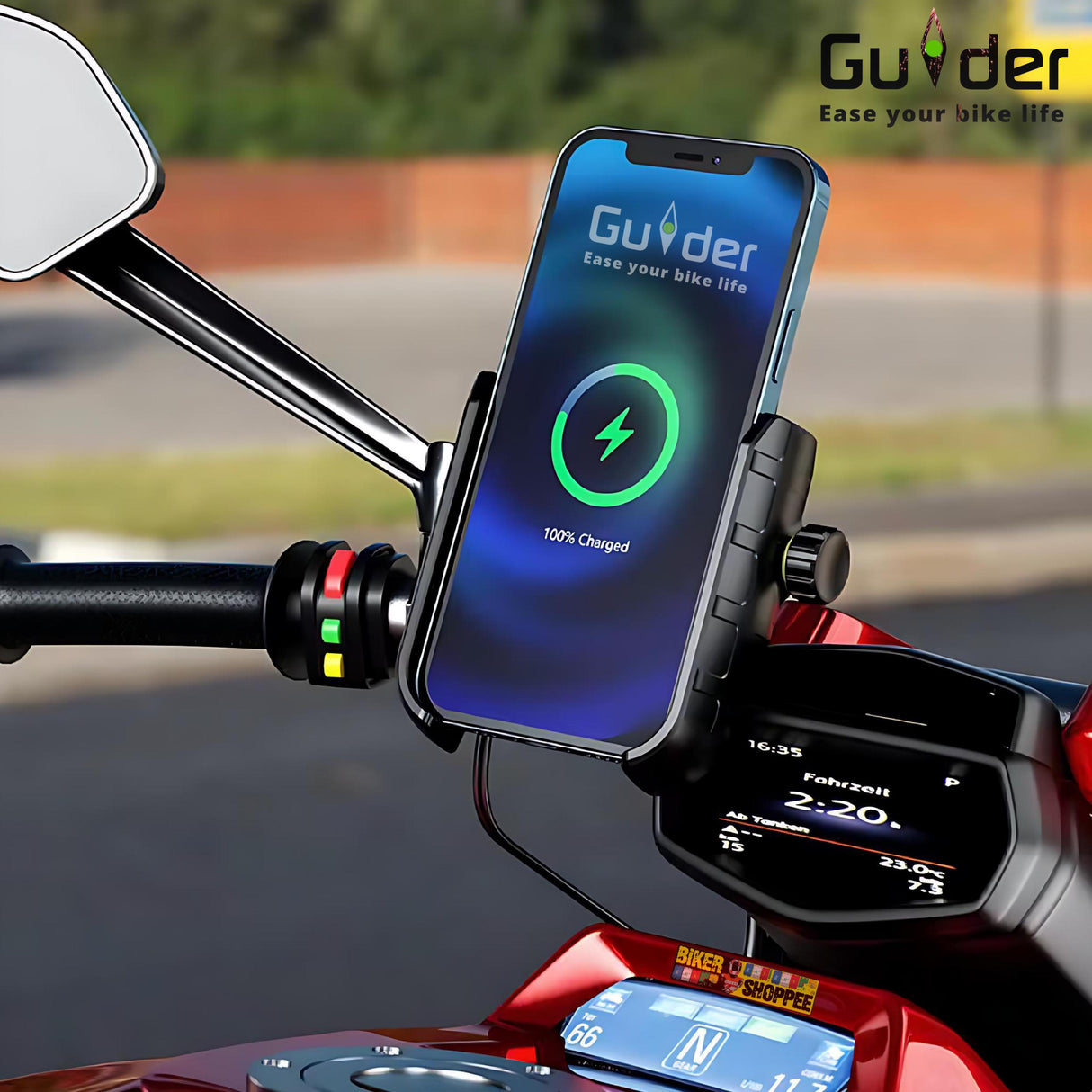 GUIDER M9 WIRELESS CHARGER PHONE HOLDER