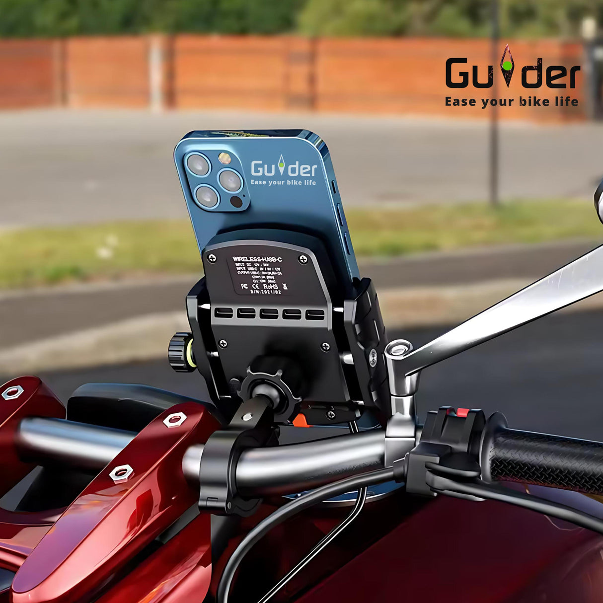 GUIDER M9 WIRELESS CHARGER PHONE HOLDER