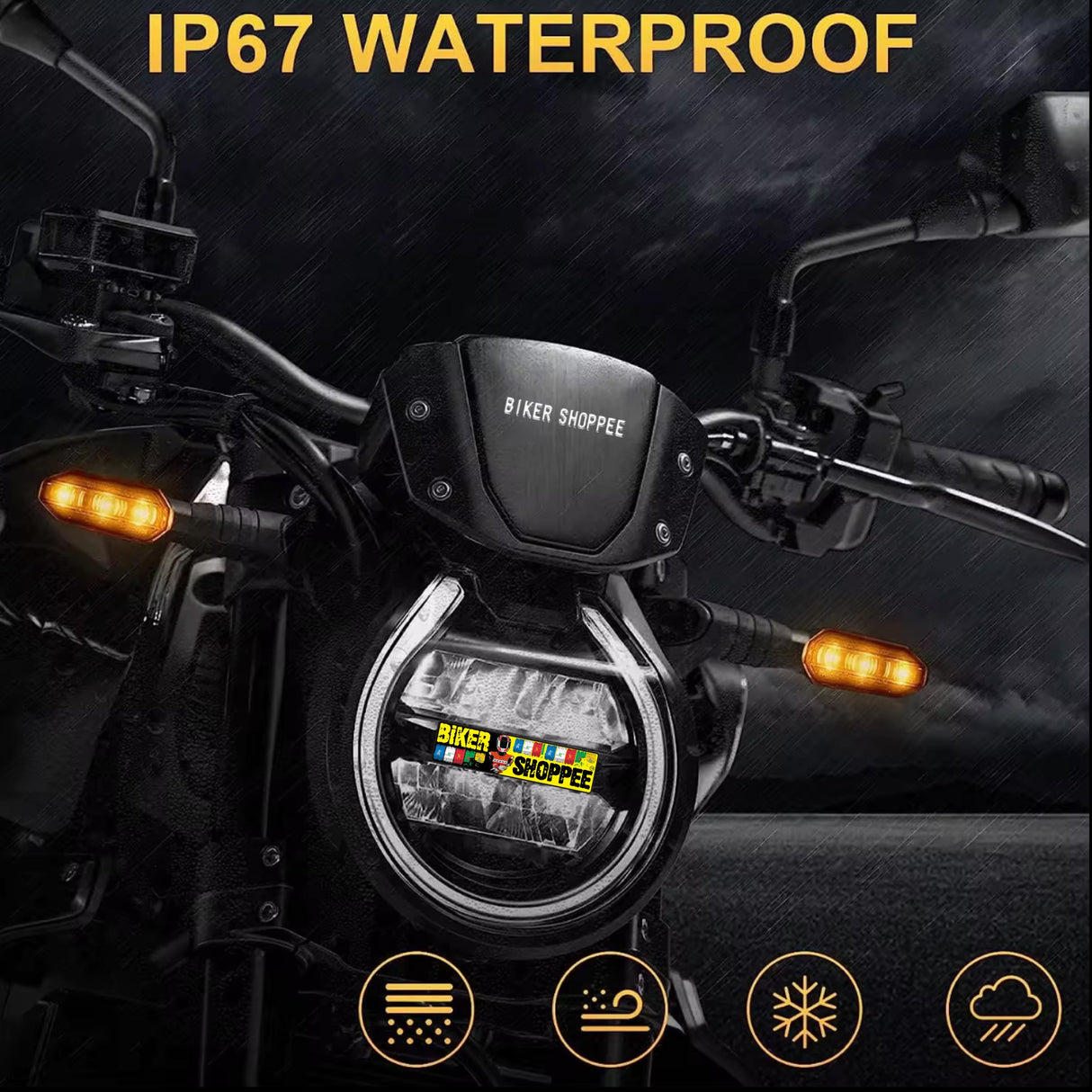 MOTO BS 3 DOT LED INDICATOR