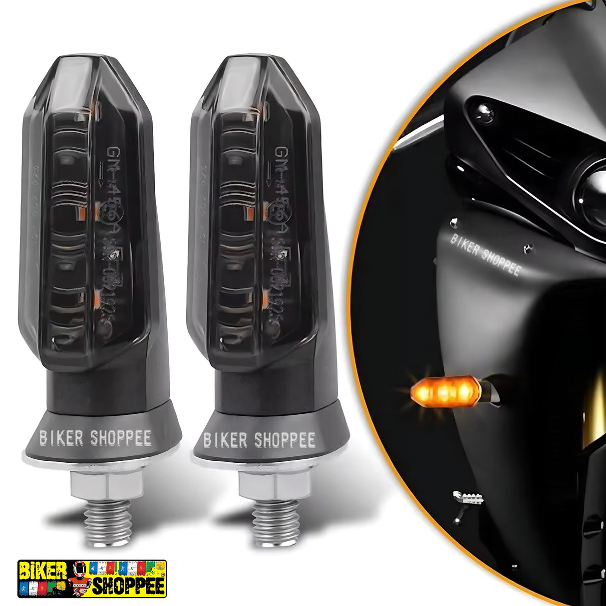 MOTO BS 3 DOT LED INDICATOR