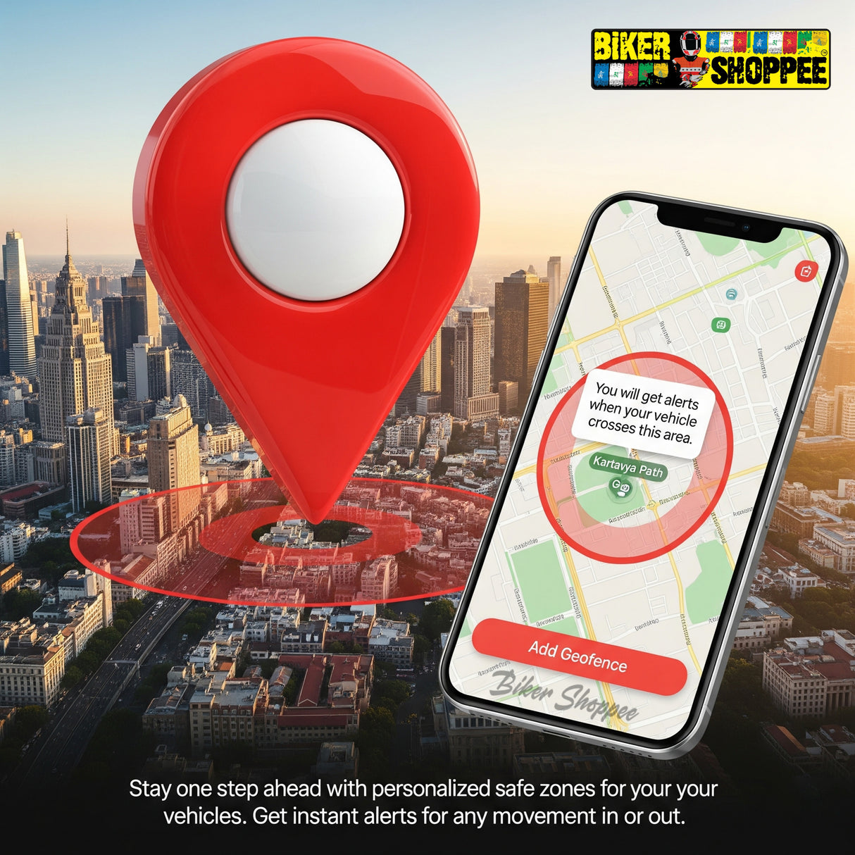 WHEELS EYE GPS TRACKING DEVICE FOR MOTORCYCLE