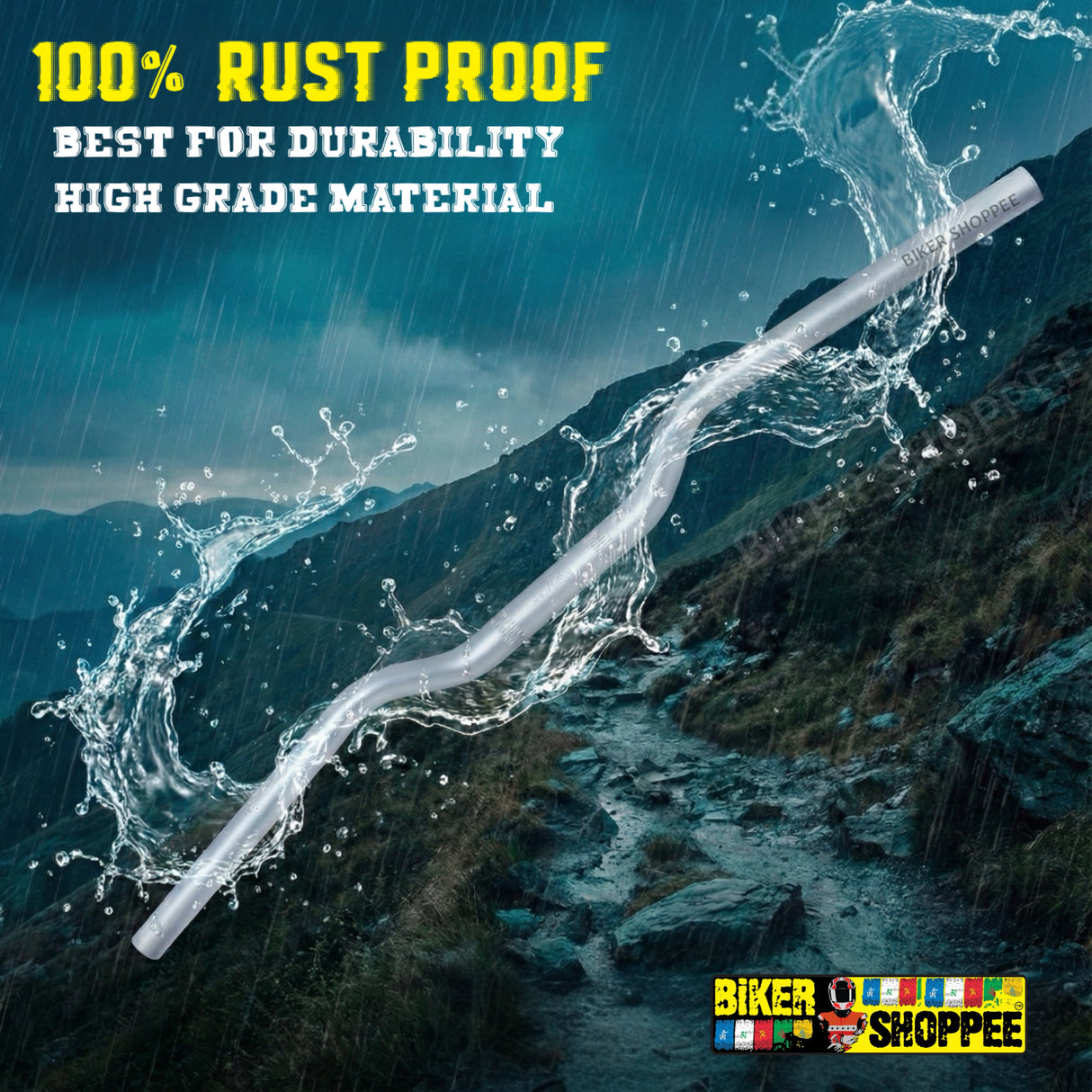 KTM HANDLE BAR SILVER