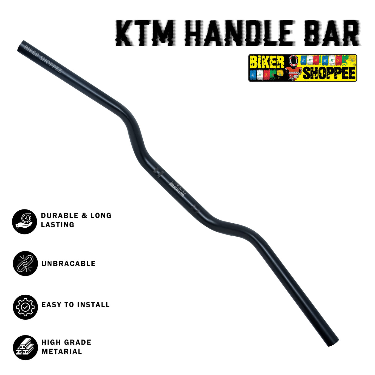 KTM HANDLE BAR BLACK