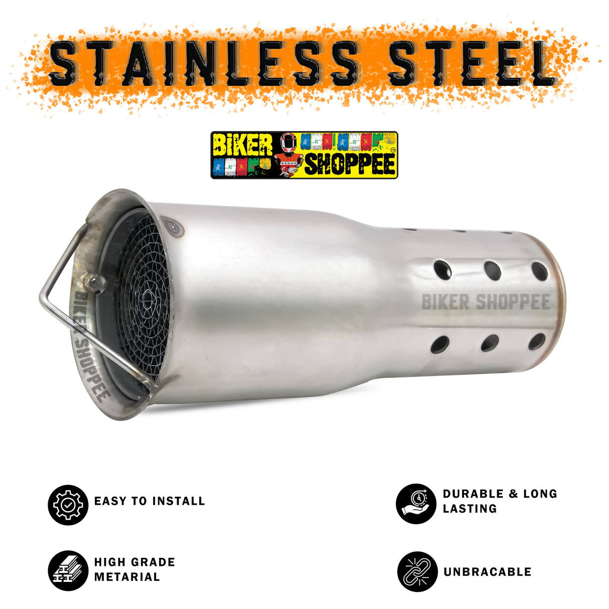 CATALYTIC CONVERTER UNIVERSAL 51MM EXHAUST DB KILLER