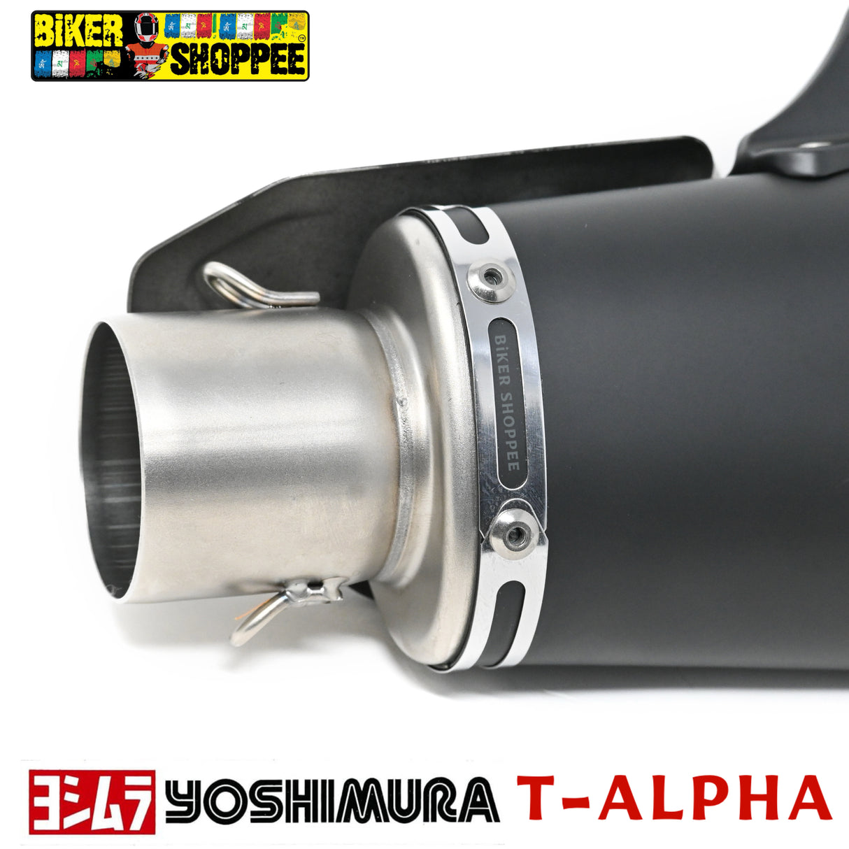YOSHIMURA T ALPHA EXHAUST BLACK