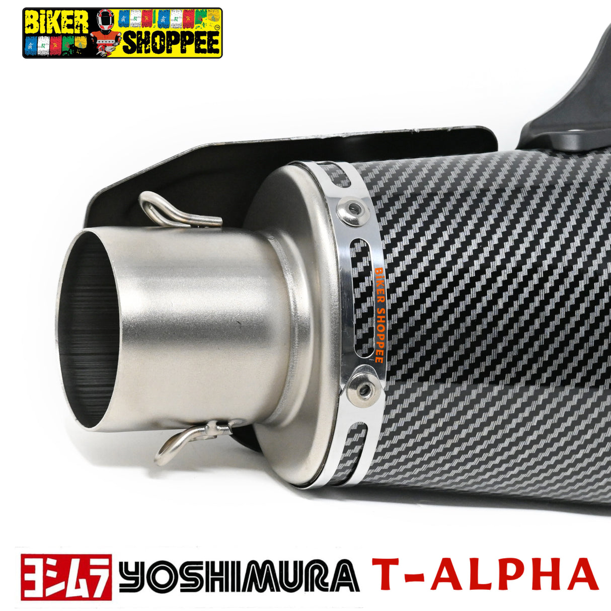 YOSHIMURA T ALPHA EXHAUST CARBON