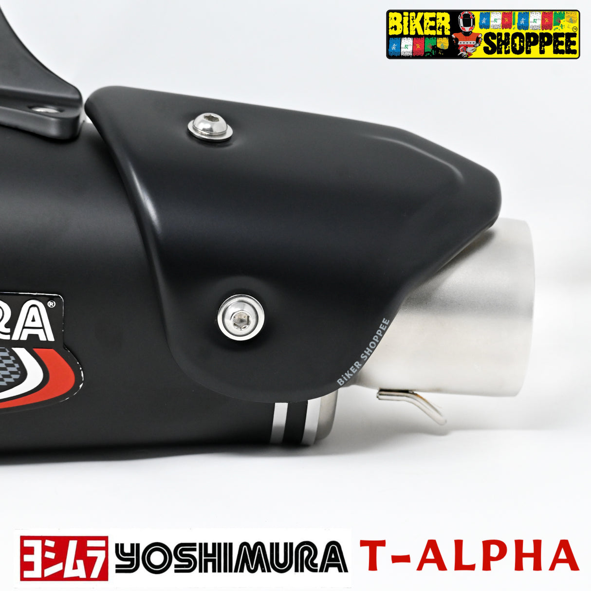 YOSHIMURA T ALPHA EXHAUST BLACK