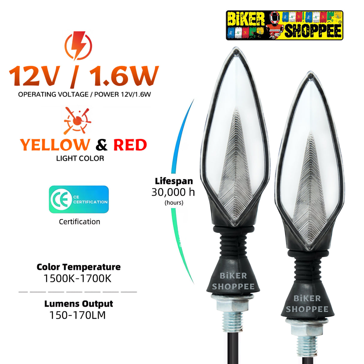LEAF STYLE BS-02 LED INDIACTOR