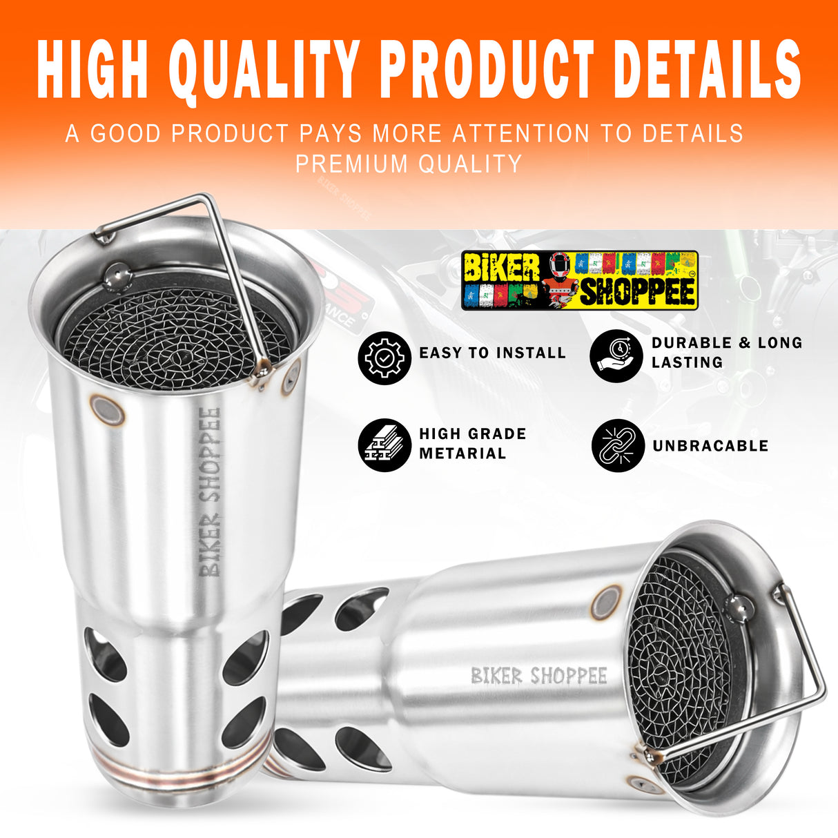 CATALYTIC CONVERTER UNIVERSAL 51MM EXHAUST DB KILLER