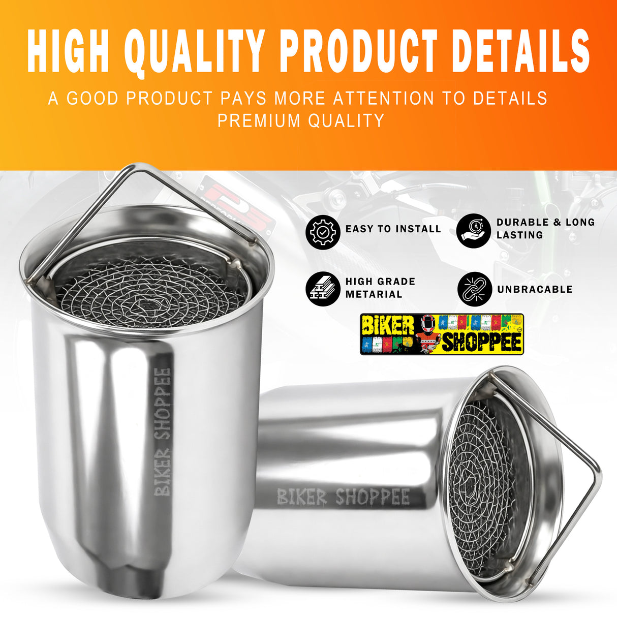 CATALYTIC CONVERTER UNIVERSAL 51MM EXHAUST DB KILLER