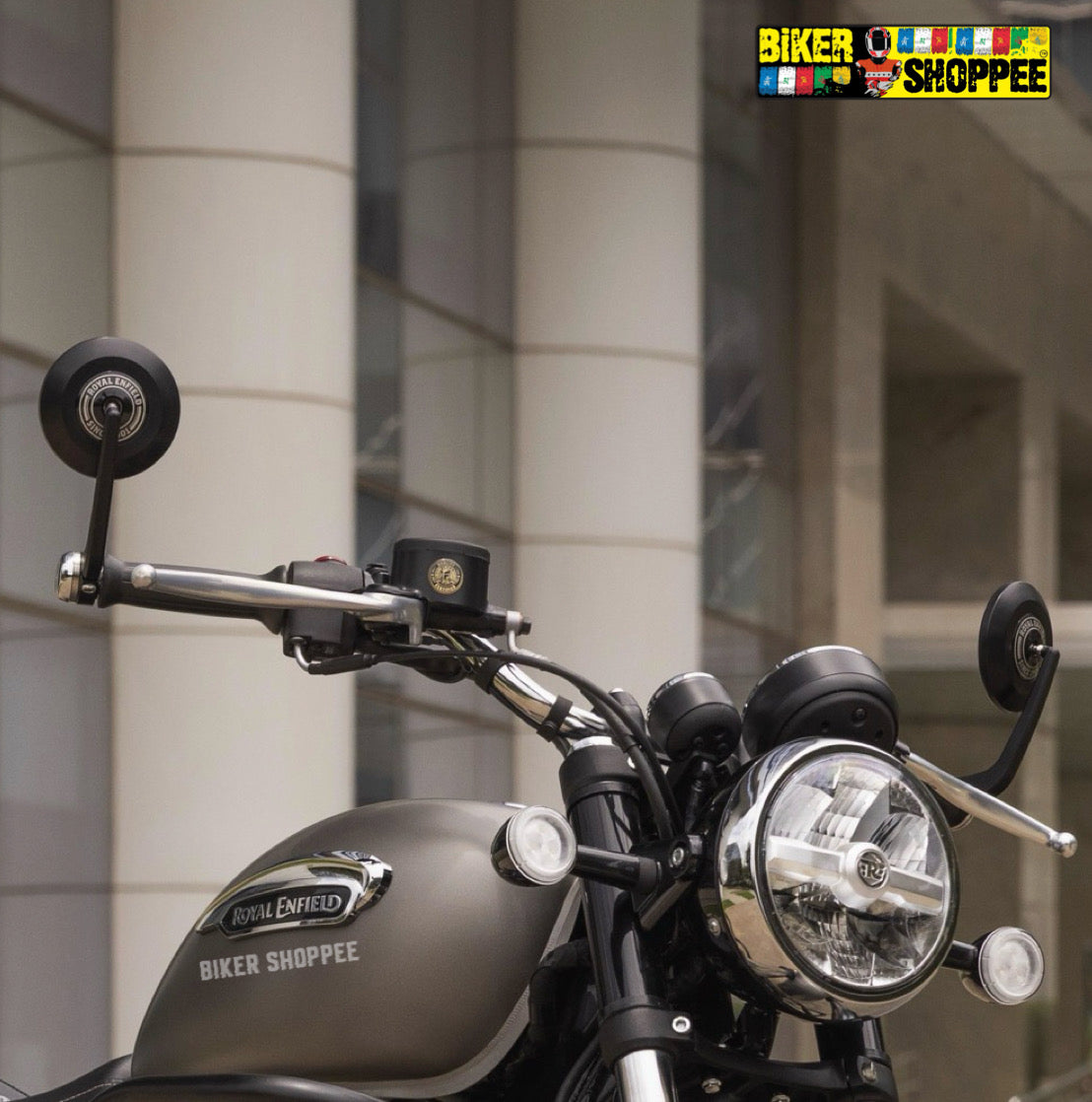 PREMIUM CNC BAR END MIRROR FOR ROYAL ENFIELD