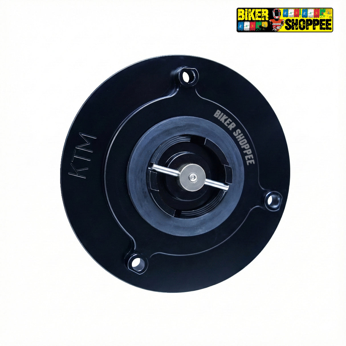 KTM DUKE & RC CNC KEYLESS QUICK RELEASE FUEL TANK CAP GRAY