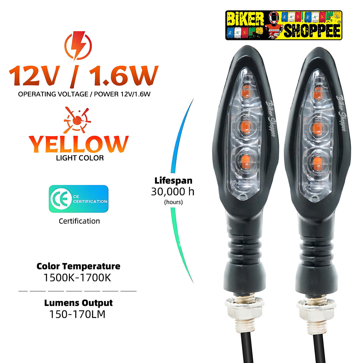 KTM STYLE BS-05 LED INDIACTOR