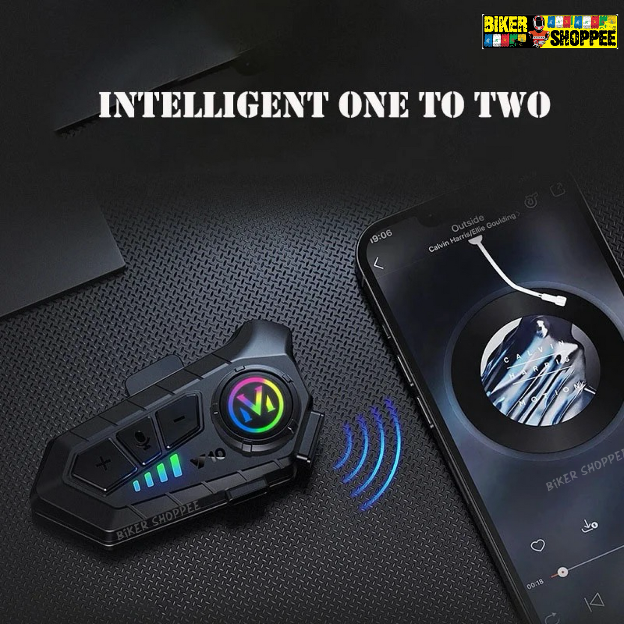 M10 HELMET BLUETOOTH WIRELESS EARPHONE