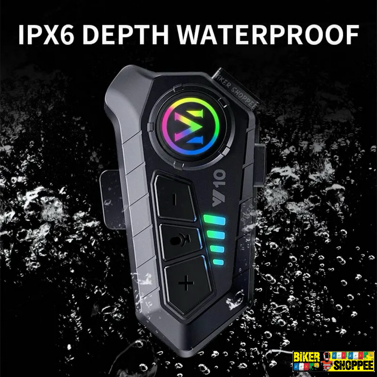 M10 HELMET BLUETOOTH WIRELESS EARPHONE