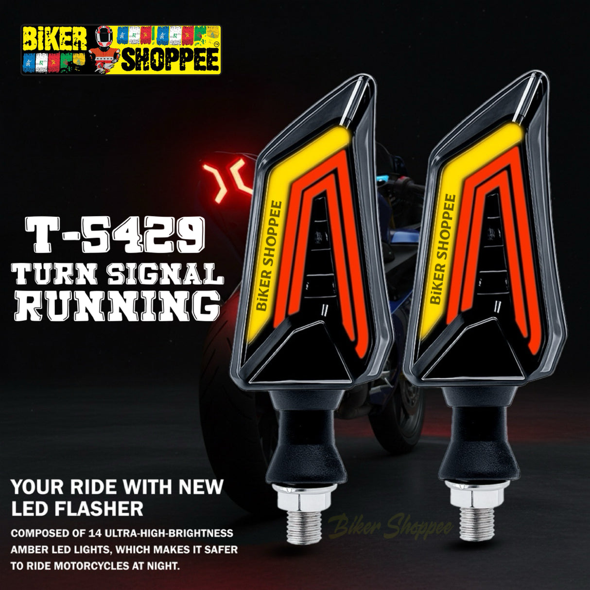 T-5429 SPLASH RUNNING LED INDICATOR