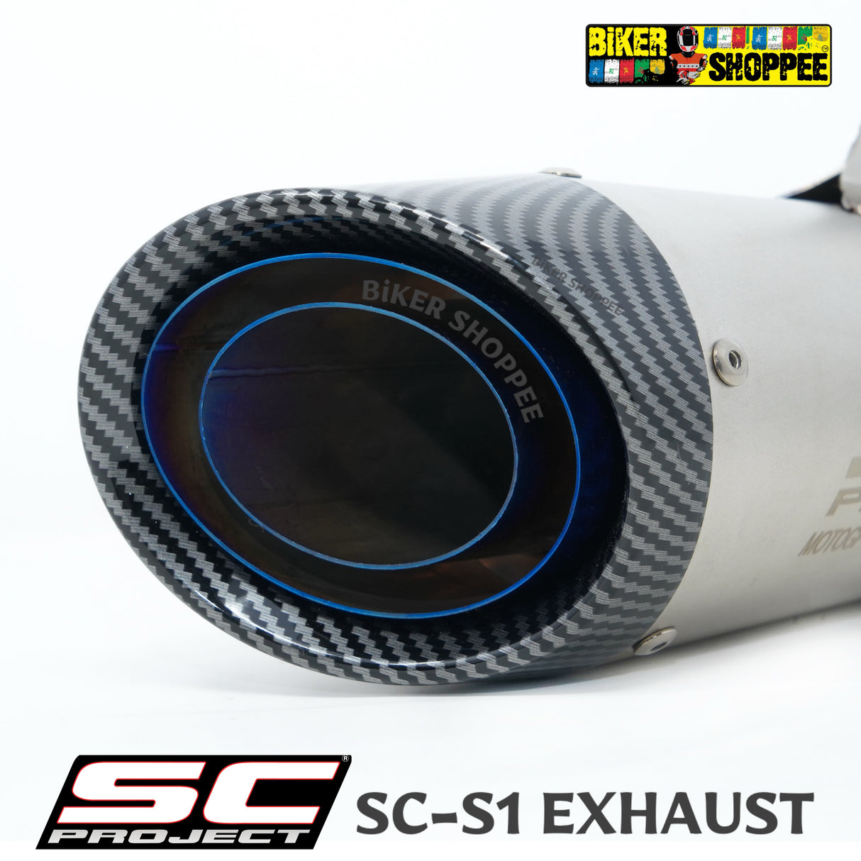SC PROJECT S1 EXHAUST DOUBLE SLIDE CUT