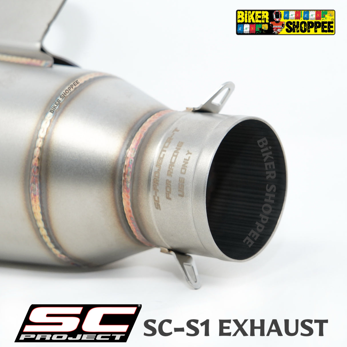 SC PROJECT S1 EXHAUST DOUBLE SLIDE CUT