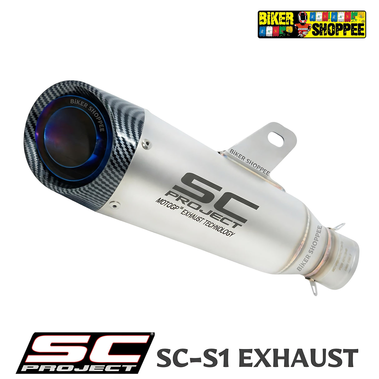 SC PROJECT S1 EXHAUST DOUBLE SLIDE CUT