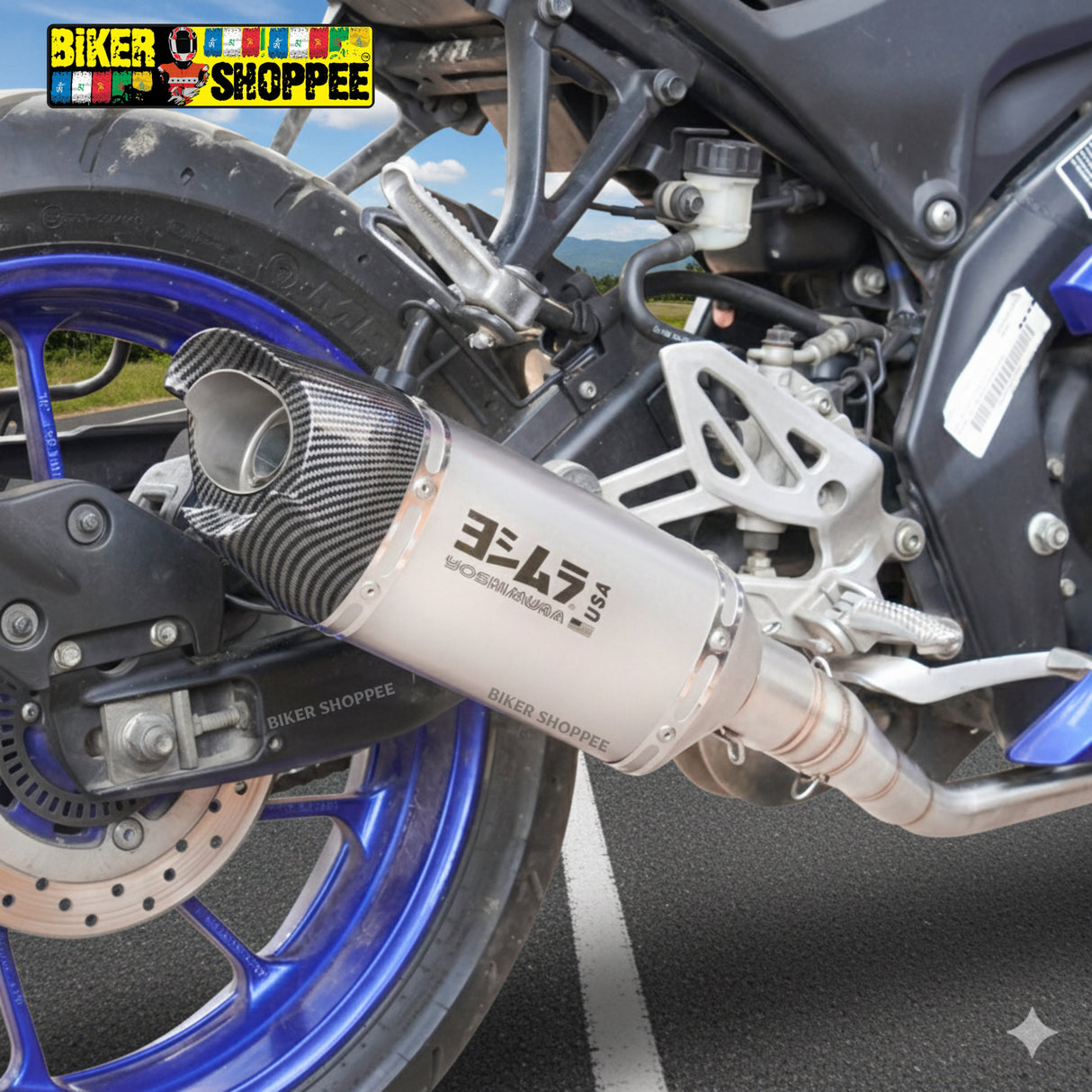 YOSHIMURA USA CARBON TIP DB EXHAUST