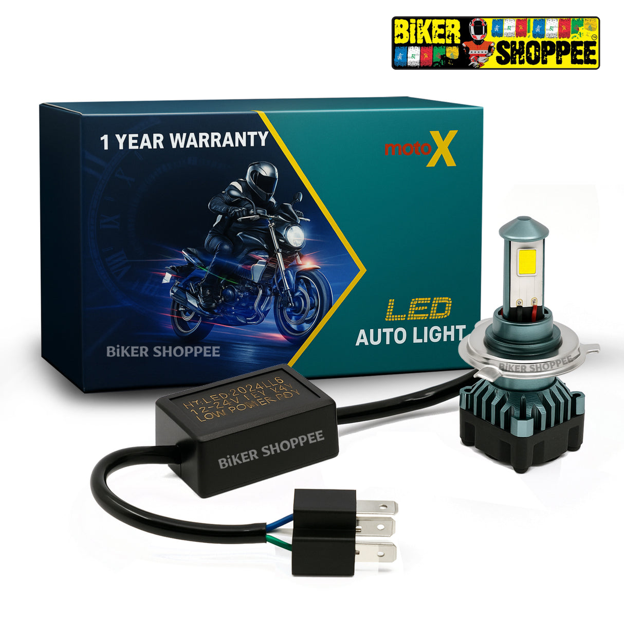 MOTO X - M3 50W LED HEADLIGHT BULB