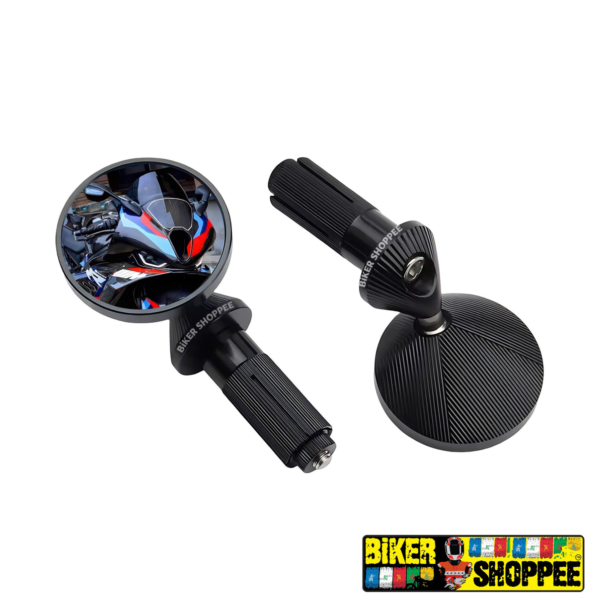 CNC MINI BAR END ANTI GLARE SIDE MIRROR