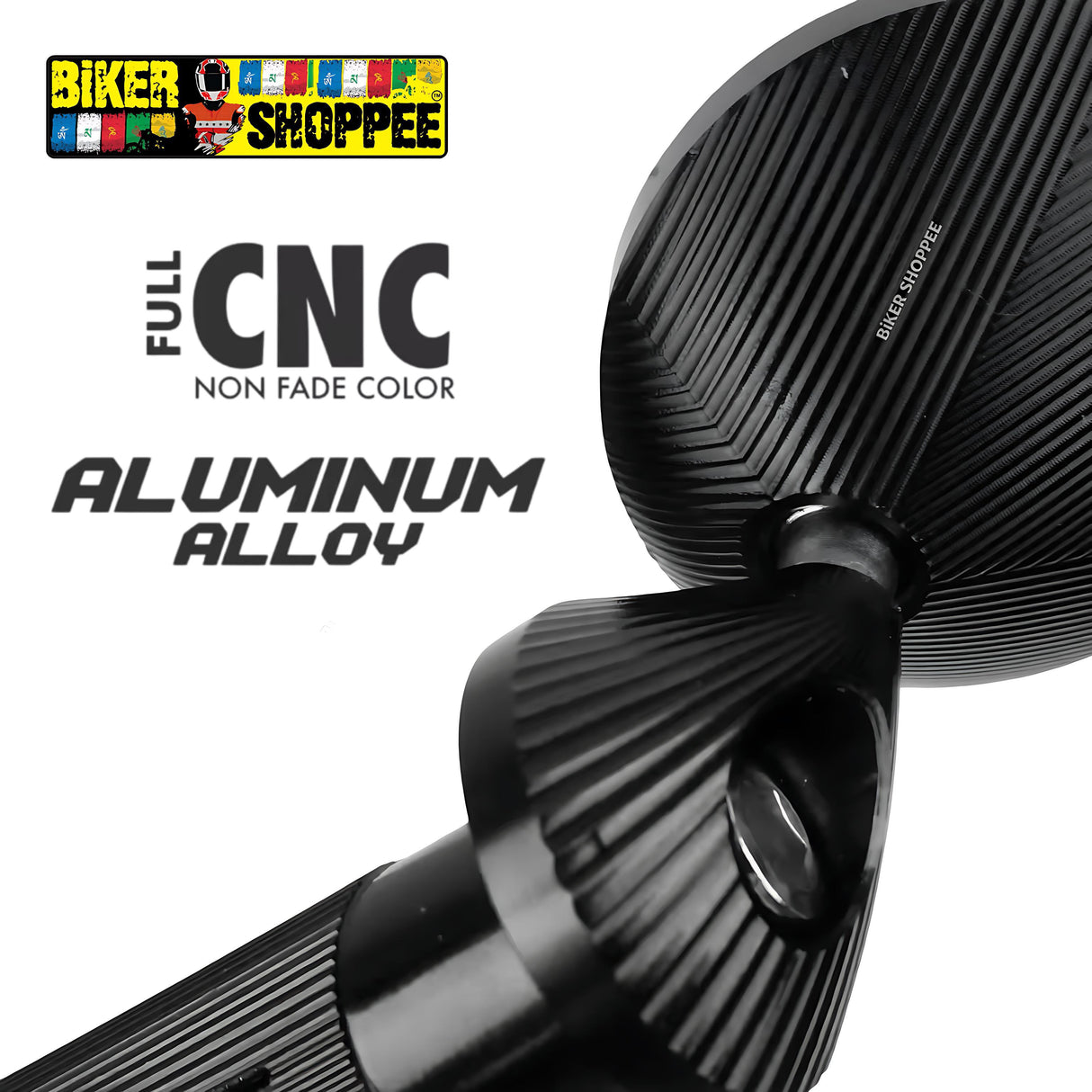 CNC MINI BAR END ANTI GLARE SIDE MIRROR