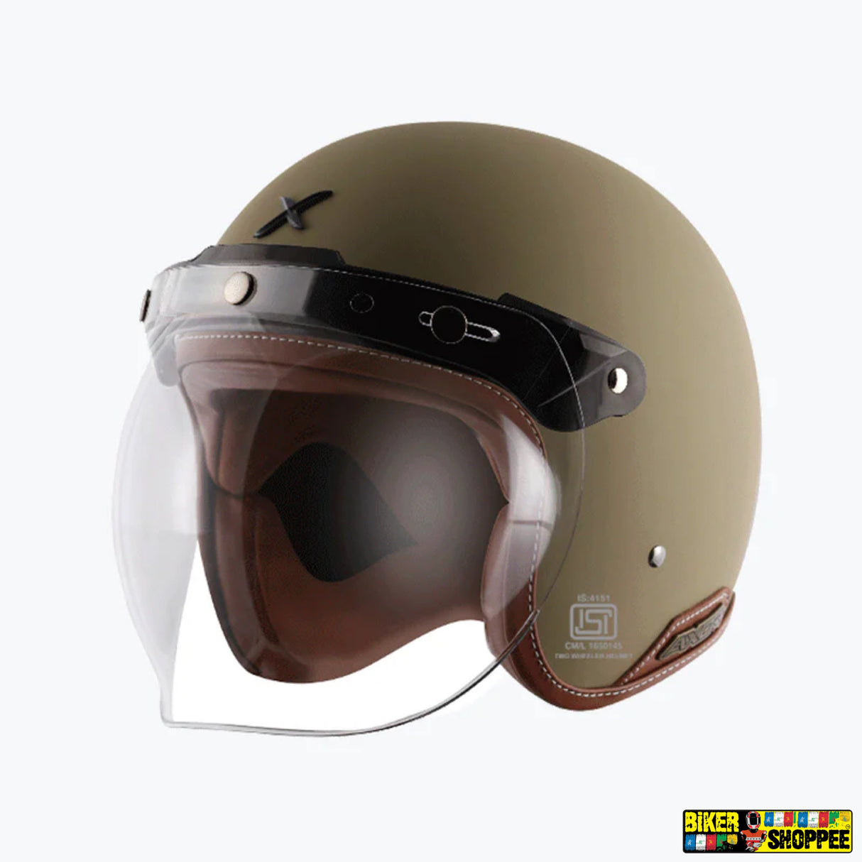 AXOR RETRO JET LEATHER DULL DESERT STORM