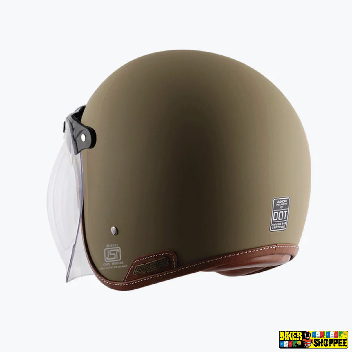 AXOR RETRO JET LEATHER DULL DESERT STORM