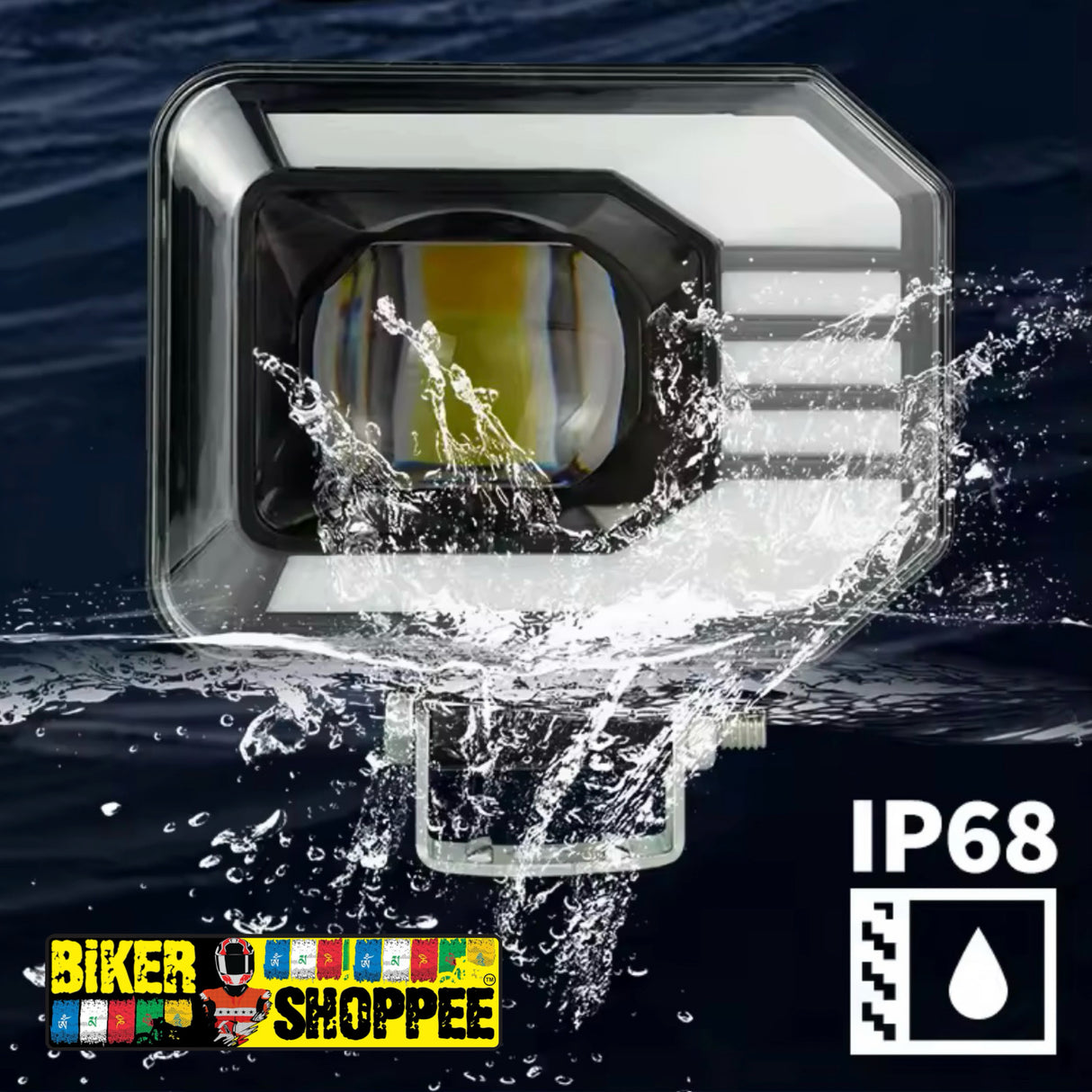 LiUHJG 4 MODE LED TURN SIGNAL FOG LIGHT PAIR