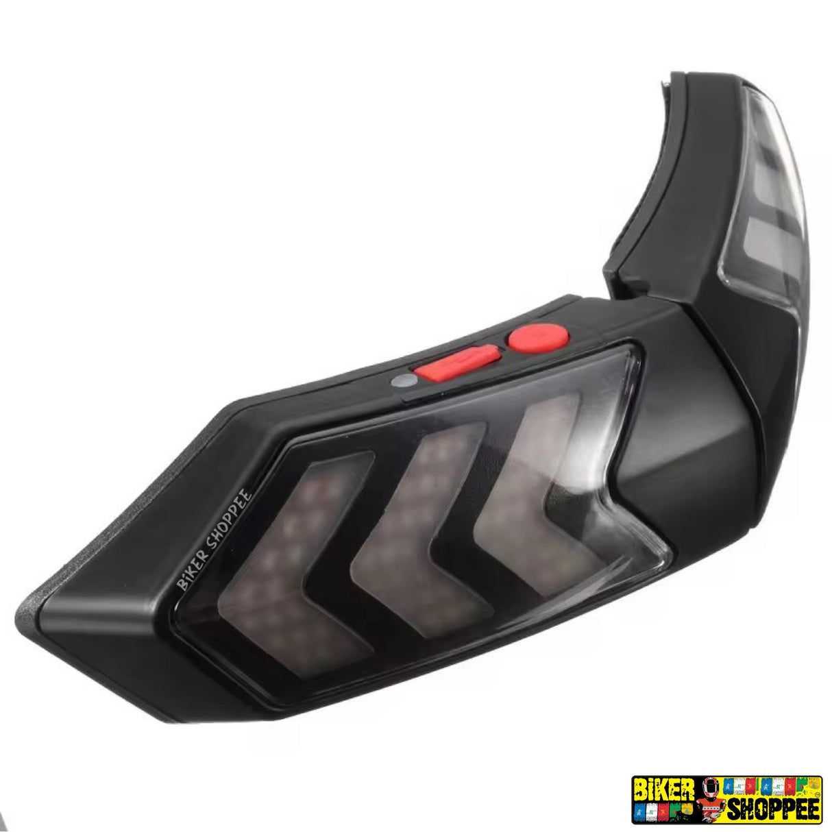 MOTORCYCLE HELMET SMART WIRLESS TURN SIGNAL LIGHT AND BRAKE LIGHT