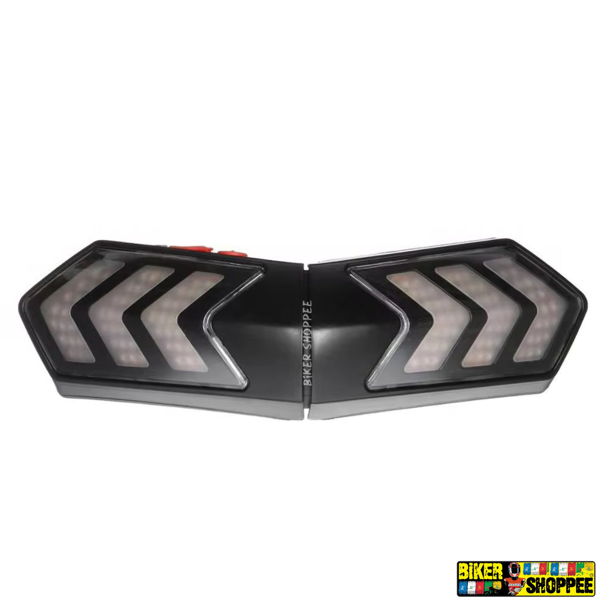 MOTORCYCLE HELMET SMART WIRLESS TURN SIGNAL LIGHT AND BRAKE LIGHT