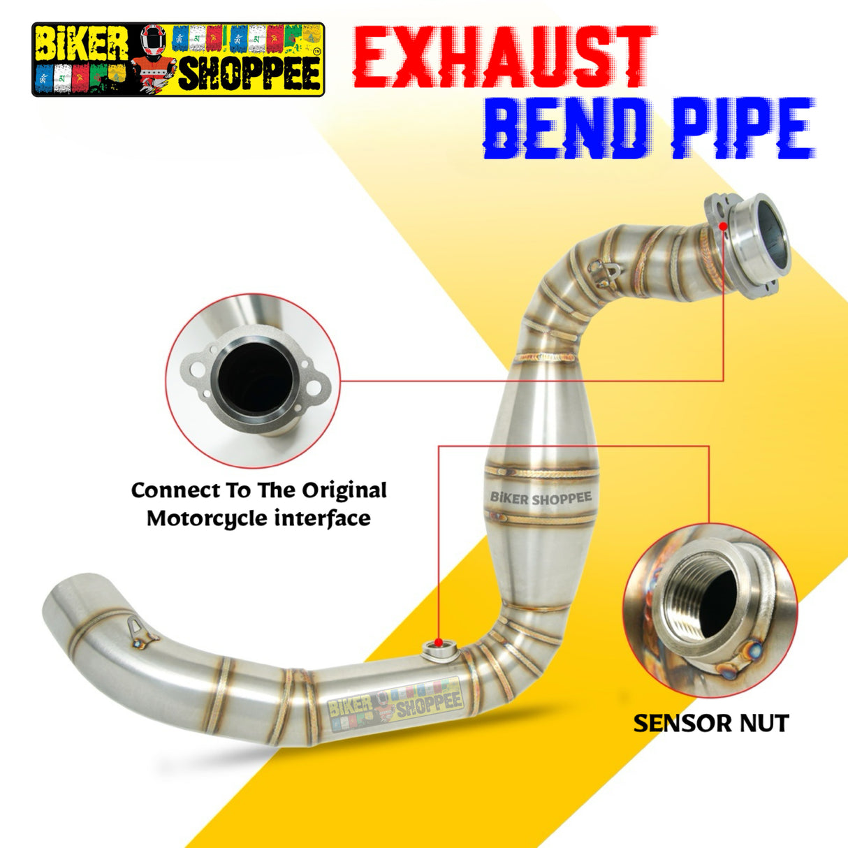 APACHE RR310 EXHAUST BEND PIPE