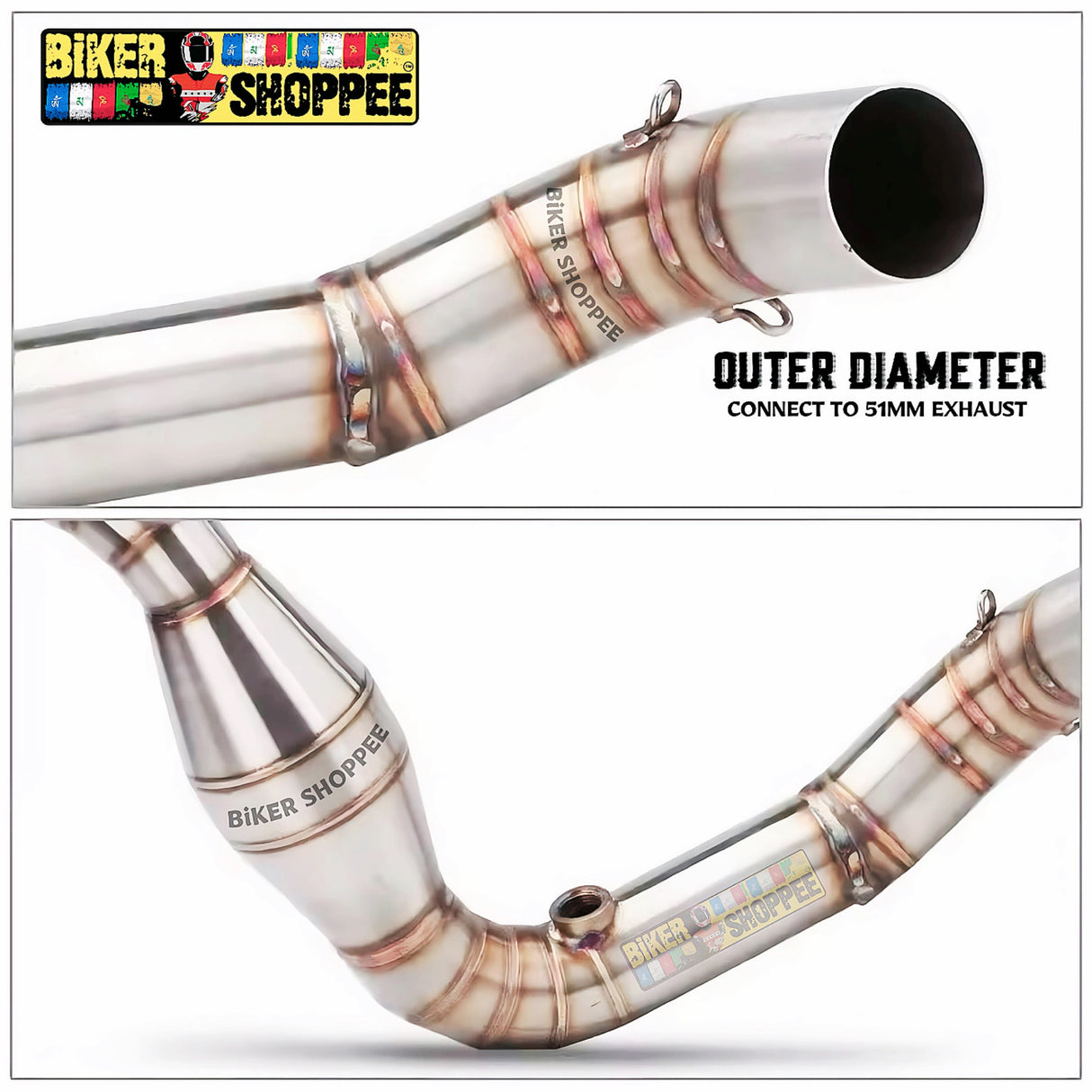 APACHE RR310 EXHAUST BEND PIPE