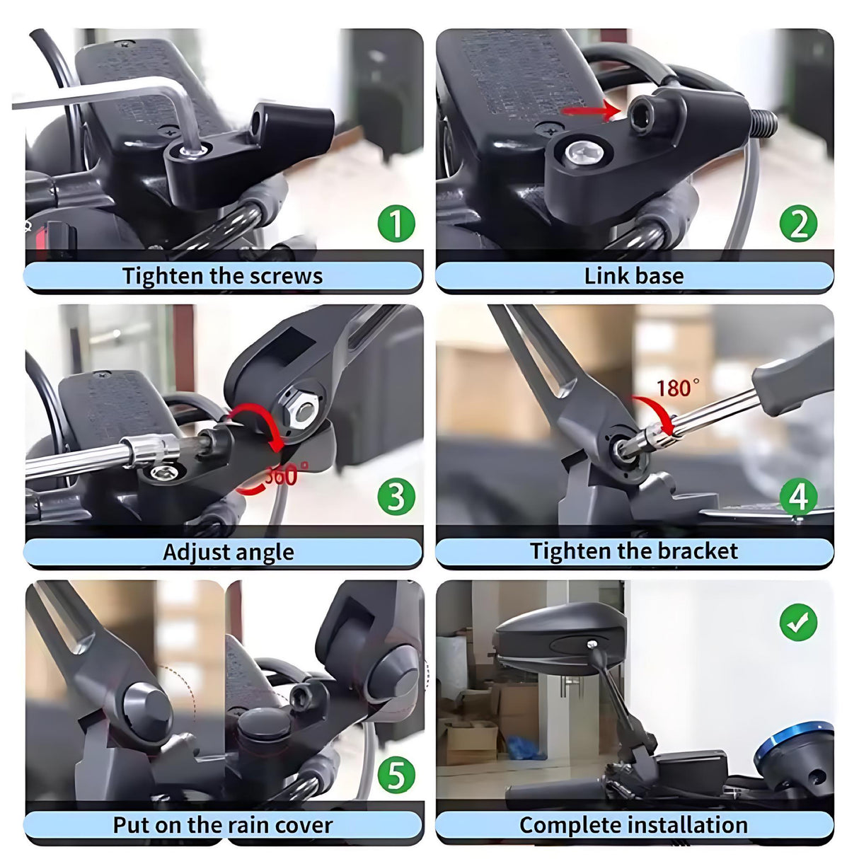 NAPOLEON REAR VIEW SIDE MIRROR