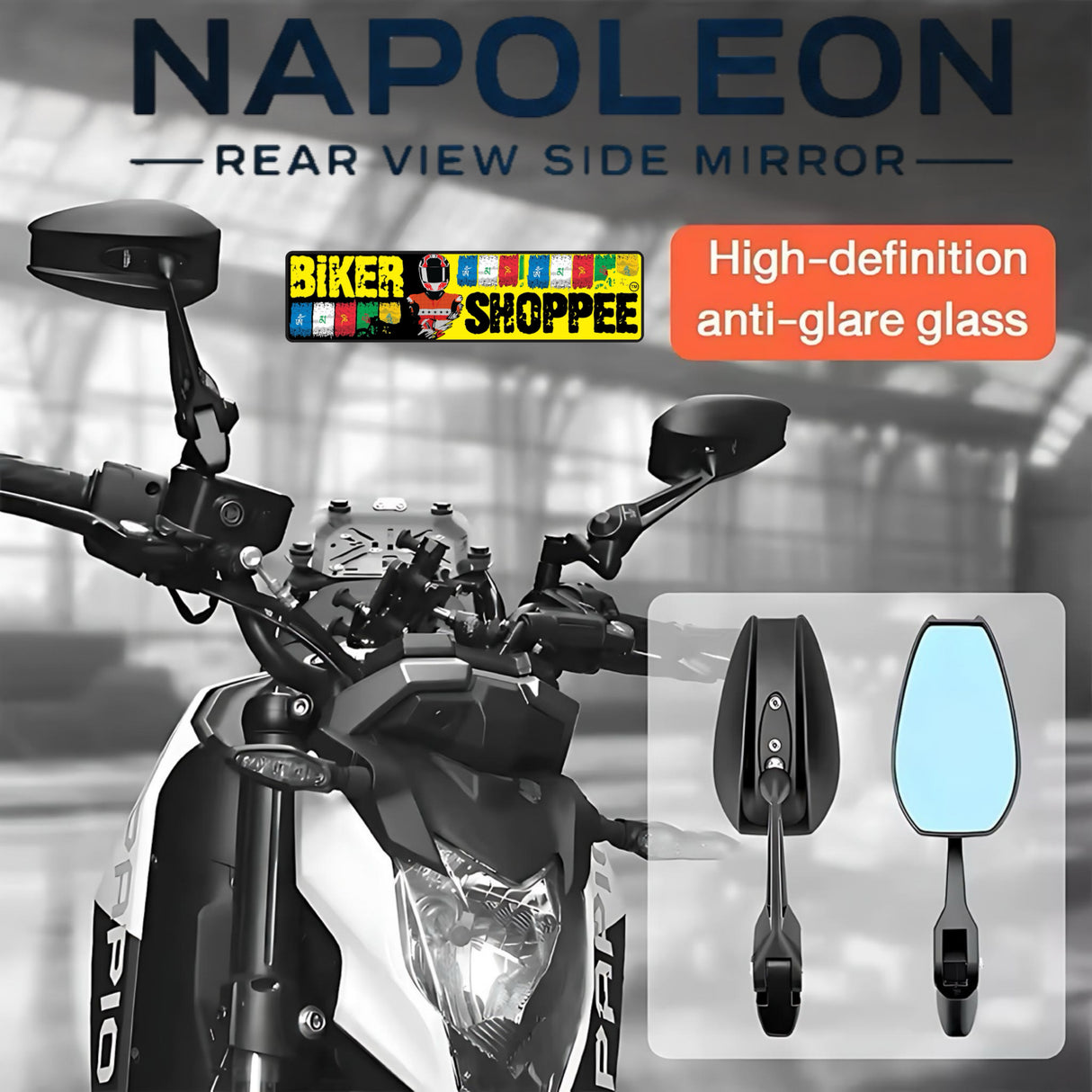 NAPOLEON REAR VIEW SIDE MIRROR