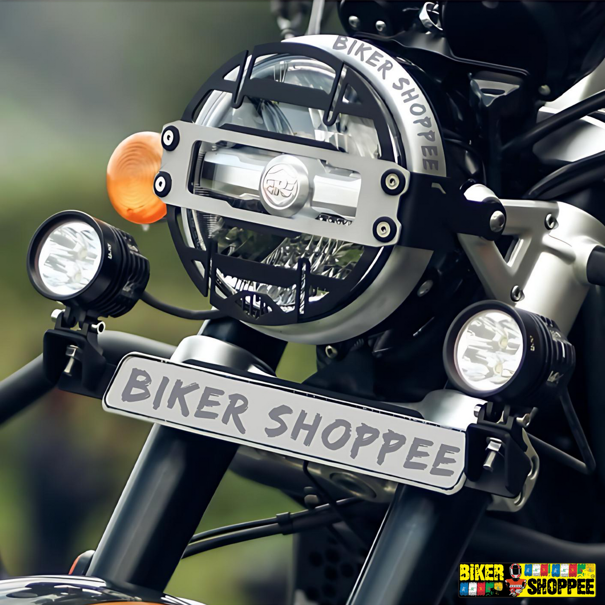 SUPER METEOR 650 FOG LIGHT MOUNT