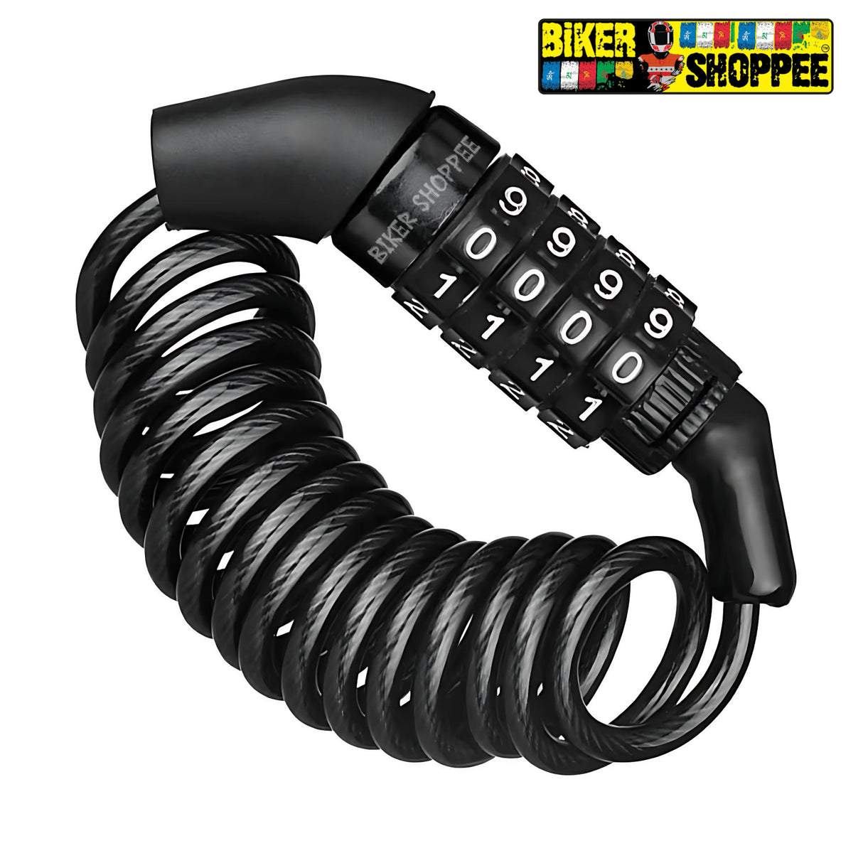 4 DIGIT PASSWORD CABLE LOCK