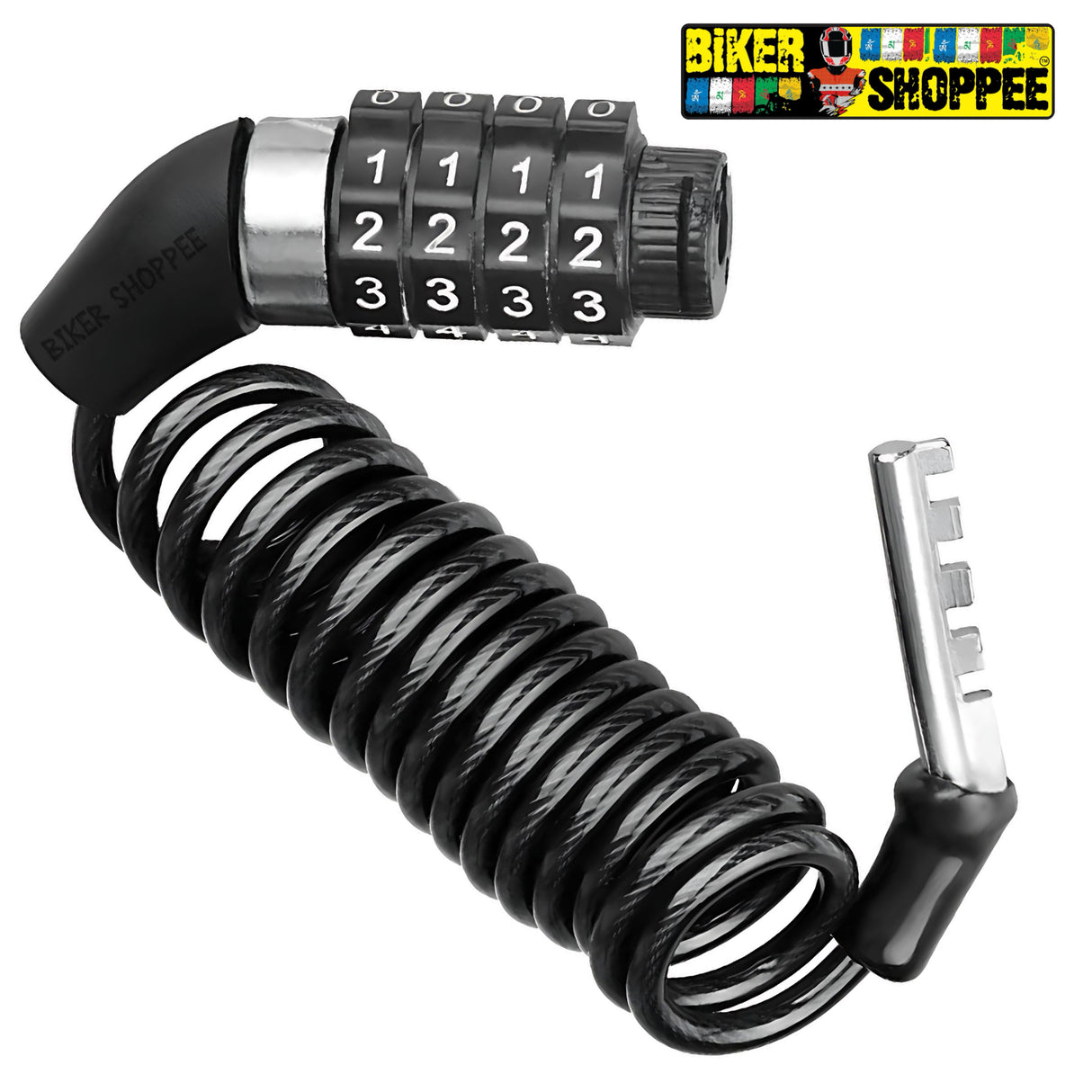 4 DIGIT PASSWORD CABLE LOCK